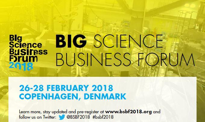 The Big Science Business Forum 2018