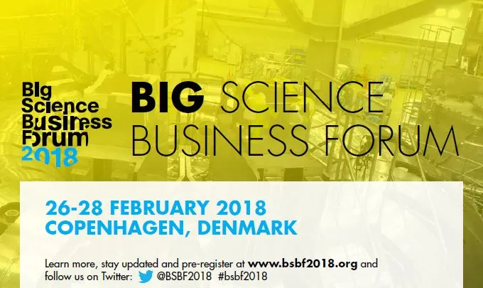 Big Science Business Forum 2018